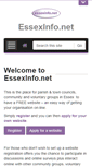 Mobile Screenshot of essexinfo.net